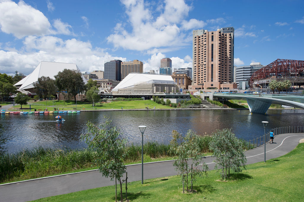 Adelaide's house prices have remained steady, in encouraging news for first-home buyers. Photo: David Mariuz