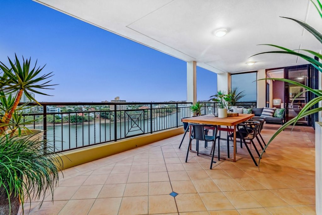 The beautiful apartment with river views at 241 Wellington Road, East Brisbane. Photo: Ray White Paddington