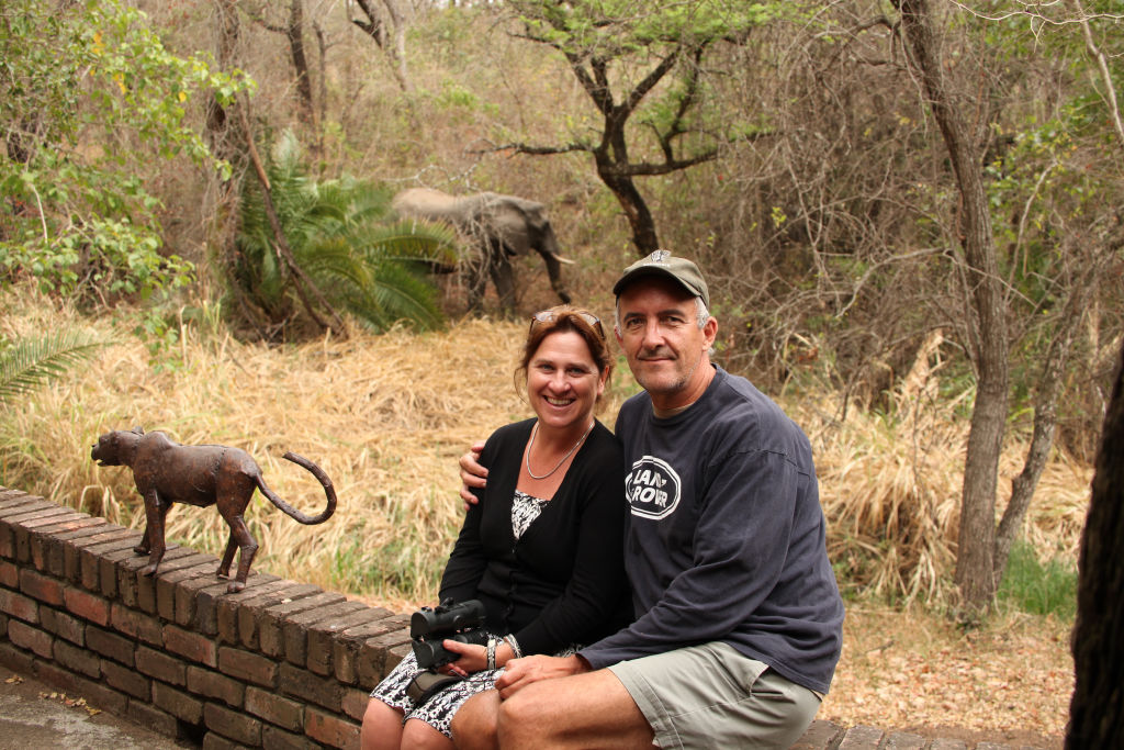 'It's opened my eyes': The Australian couple living on an African game reserve