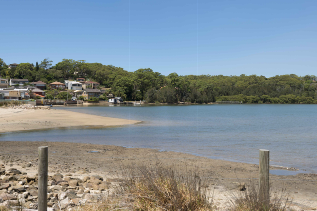 View of Estia's development site from Kyle Bay. Photo: Supplied