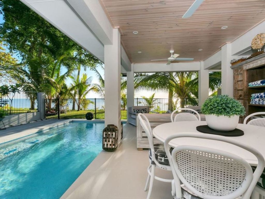 58 Hibiscus Lane, Holloways Beach, is listed for sale for $1.95 million. Photo: Marsh Property