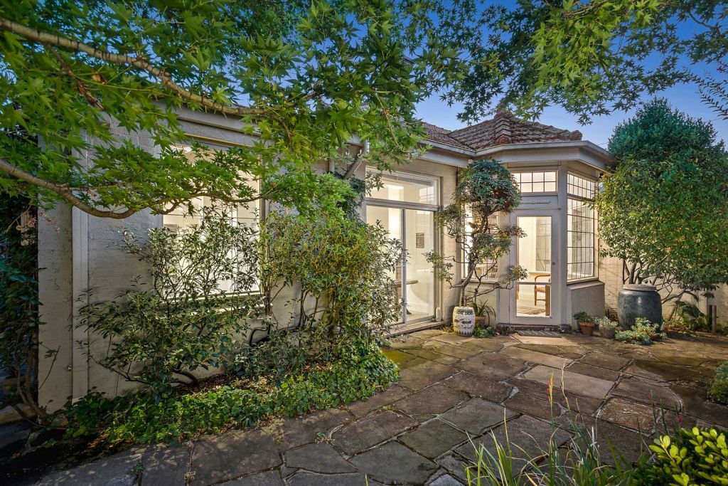 The home is on an 840-square-metre block. Photo: Marshall White Stonnington