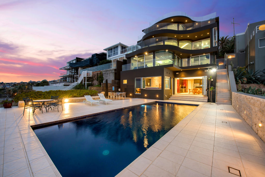 The South Coogee home of medico Stephen Simmons and his writer wife Carla has sold for almost $10 million. Photo: Supplied
