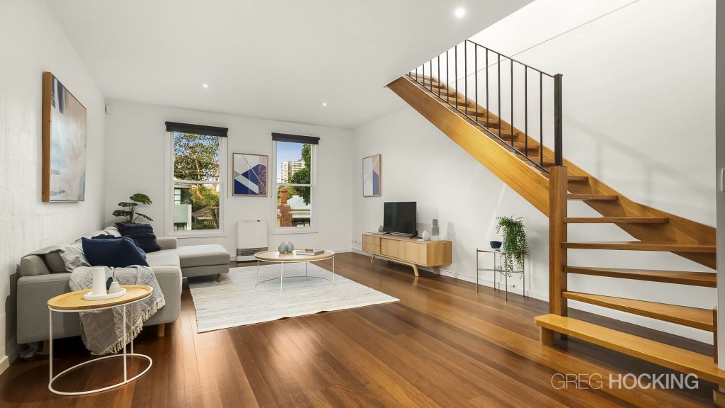 The wide-open living spaces were one of the property's major drawcards. Photo: Greg Hocking Holdsworth