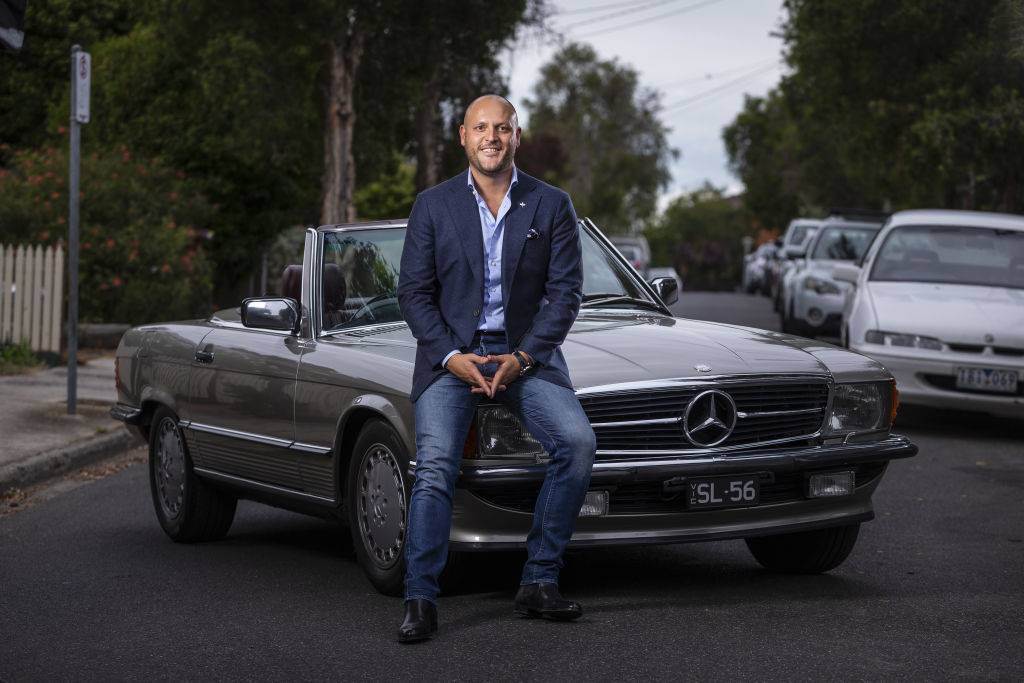 Agent Sam Rigopoulos chose real estate over luxury car sales.