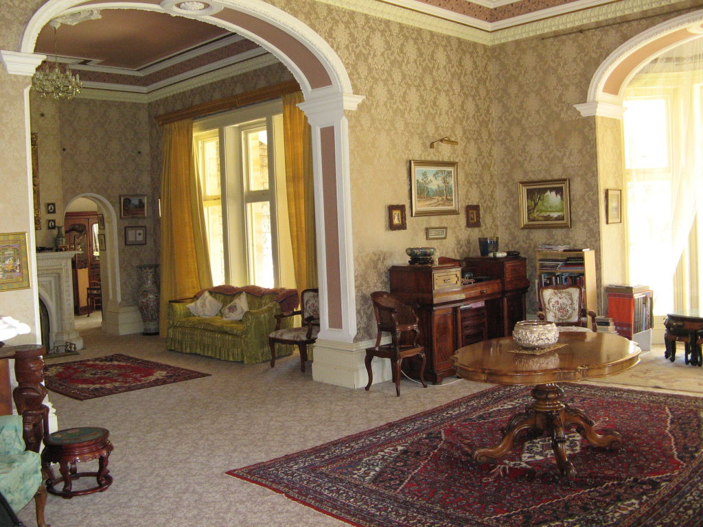 The Morgans spent 40 years slowly restoring Abercrombie House. Photo: Supplied