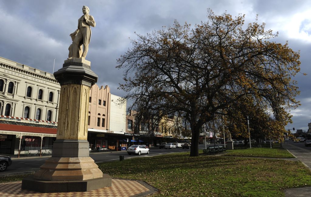 Historic Sturt Street in the heart of Ballarat. Photo: Pat Scala