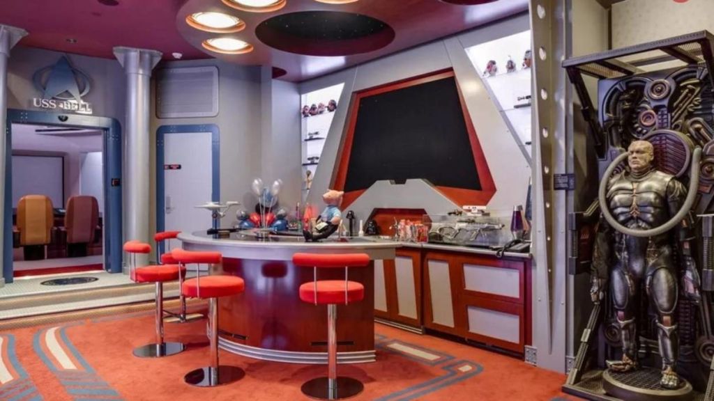 The pop-culture "concession stand" at the themed theatre. Photo: Sotheby's
