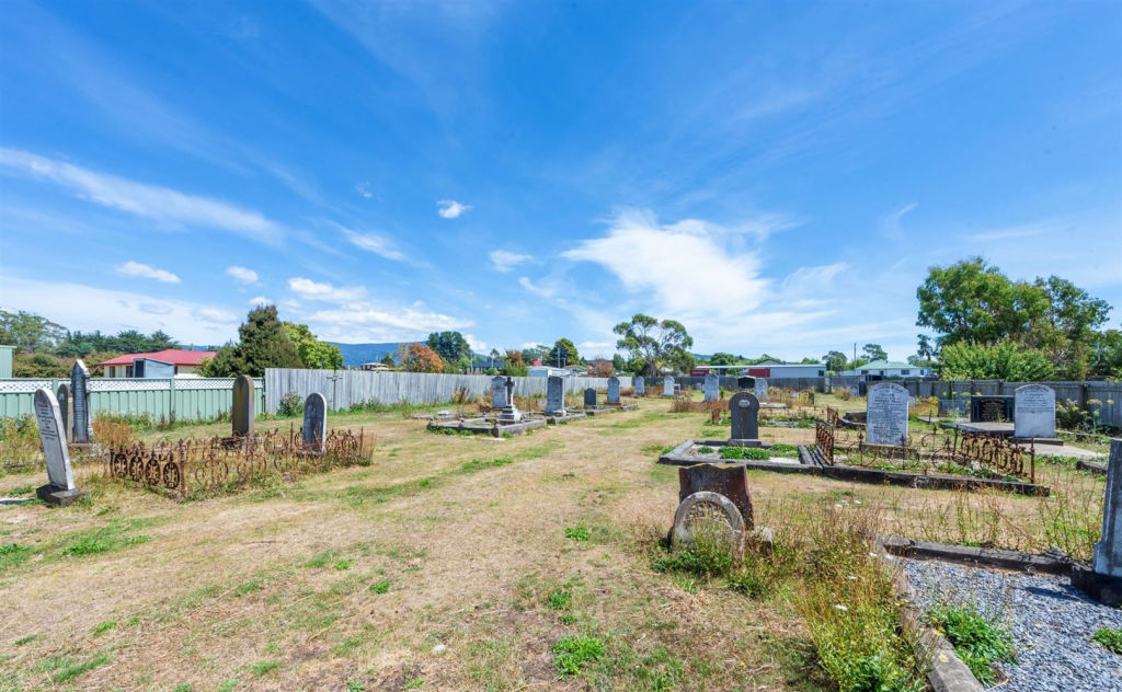 The new owners will have to be the caretakers for the cemetery. Photo: Harcourts Northern Midlands