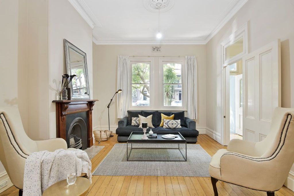 A terrace at 100 Great Buckingham Street, Redfern, sold for $2.15 million.