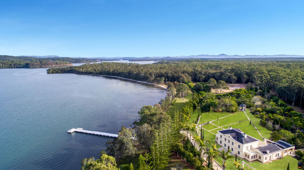 Huge price cut for mansion on secret island accessible only by sea or air