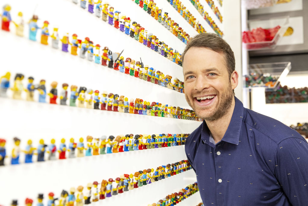 Hamish Blake on his dream gig as host of Channel Nine's Lego Masters