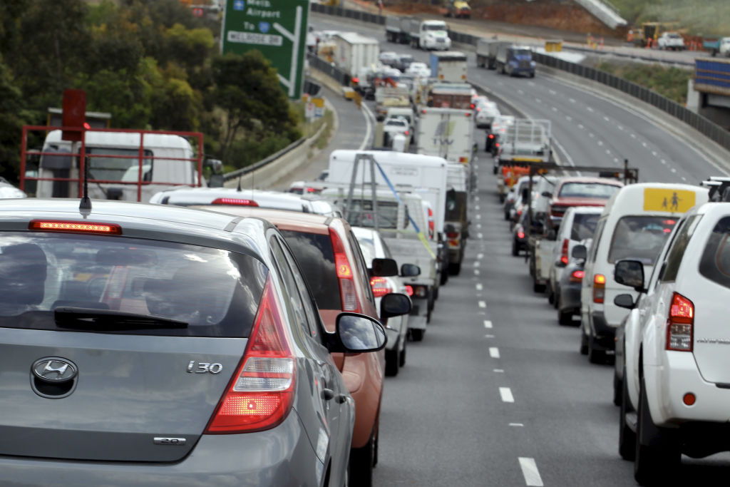 Those living in the outer suburbs are being caught in traffic congestion. Photo: Paul Rovere