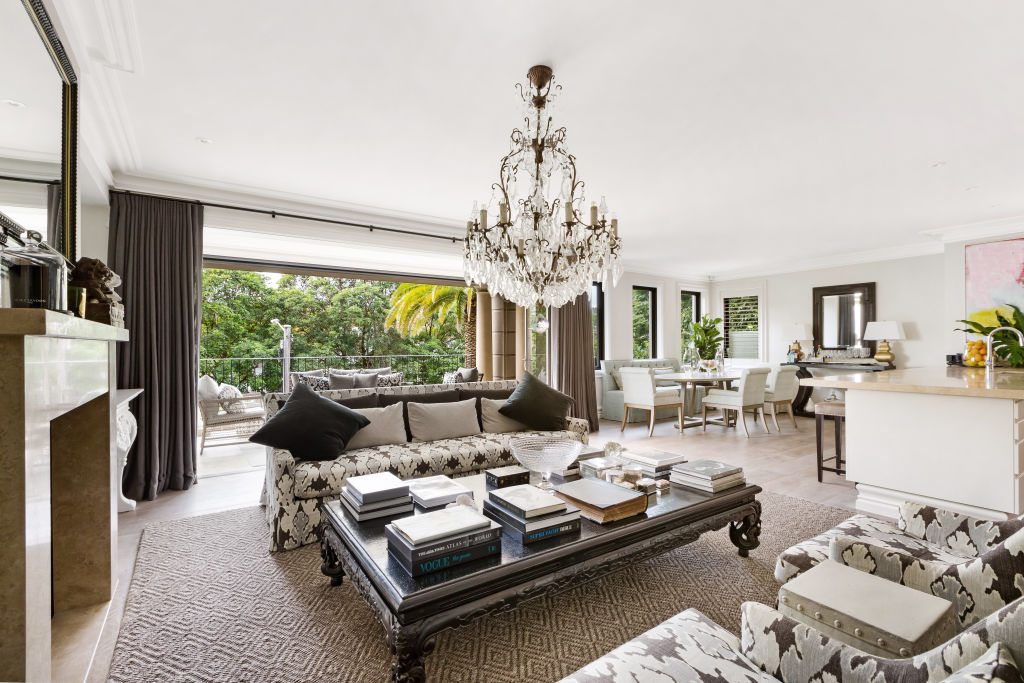 The apartment scored Marco Meneguzzi interiors about a year ago. Photo: Supplied
