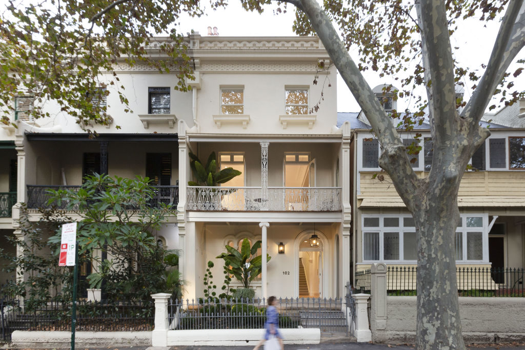 The Victorian terrace has been rebuilt behind the facade since it last traded in 2017. Photo: Supplied