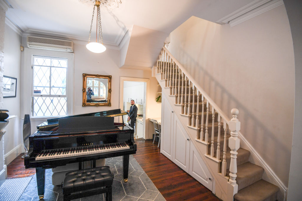 178 Hereford Street, Forest Lodge also went under the hammer on the same morning. Photo: Peter Rae