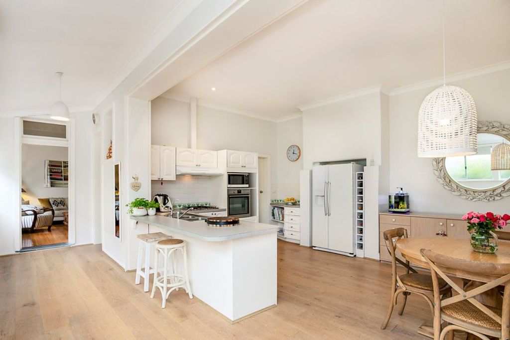 A three-bedroom semi at 23 Pacific Street, Manly, which is currently for sale. It hit the market last month with an auction price guide of $2.75 million.