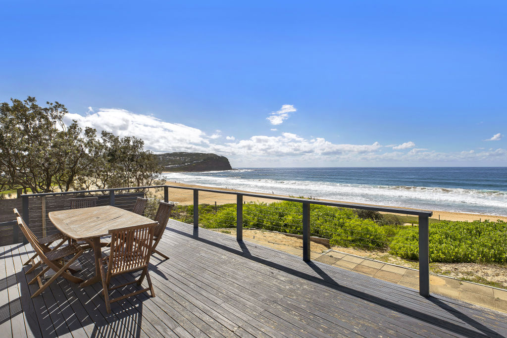 Michael Hall and Elizabeth Jones have swapped Point Piper for Macmasters Beach. Photo: Supplied