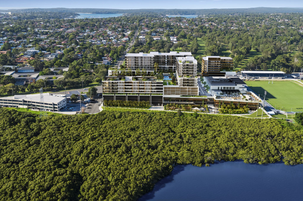 At the Woolooware Bay development in Sydney's south there has been renewed interest from first-home buyers. Photo: Supplied