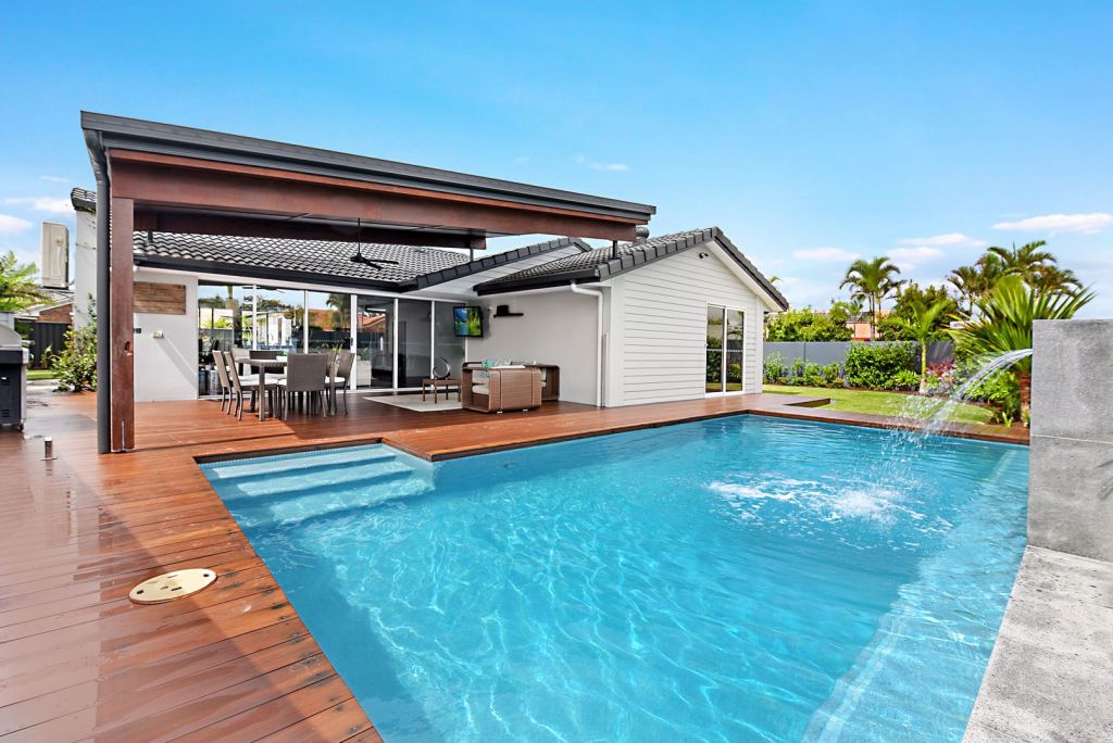 24 Pintail Crescent, Burleigh Waters, recently sold at auction for $921,000. Photo: Ray White Surfers Paradise