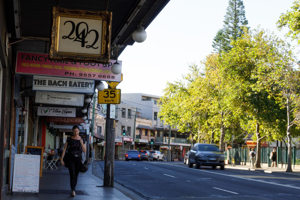 Newton was among the top five suburbs for median unit price growth over the decade.  Photo: Steven Woodburn