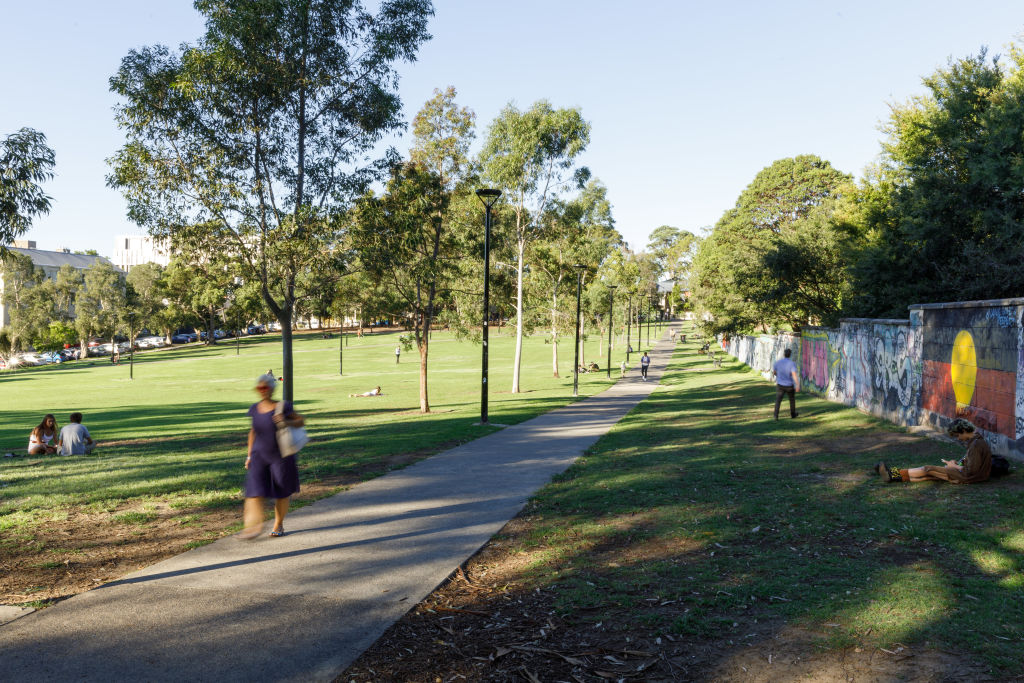 Camperdown Memorial Park in Newtown. Photo: Steven Woodburn