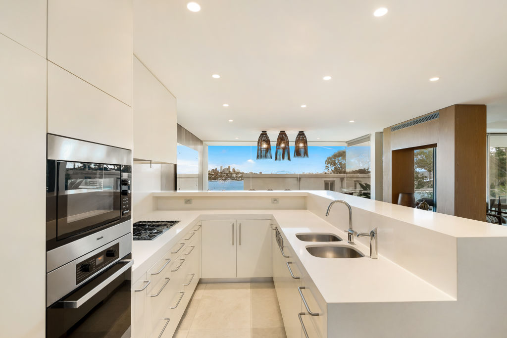 The four-bedroom spread is one of only six in the north-facing block. Photo: Supplied