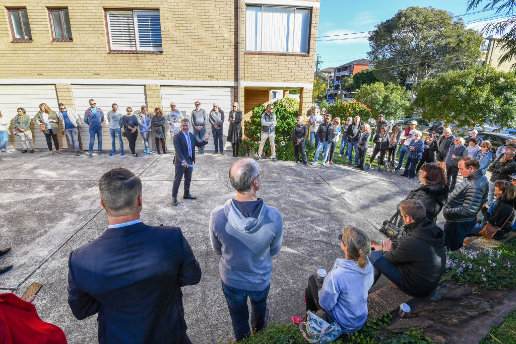 Well-attended auctions are a positive sign of buyer interest. Photo: Peter Rae