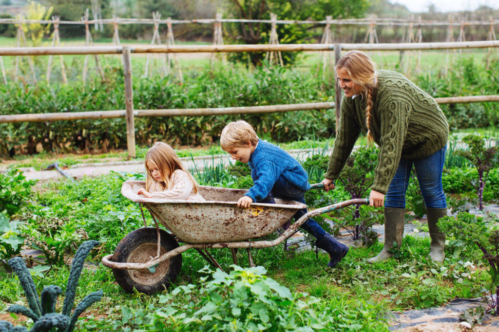 Our tree change was wonderful, until we had three kids. Photo: Stocksy