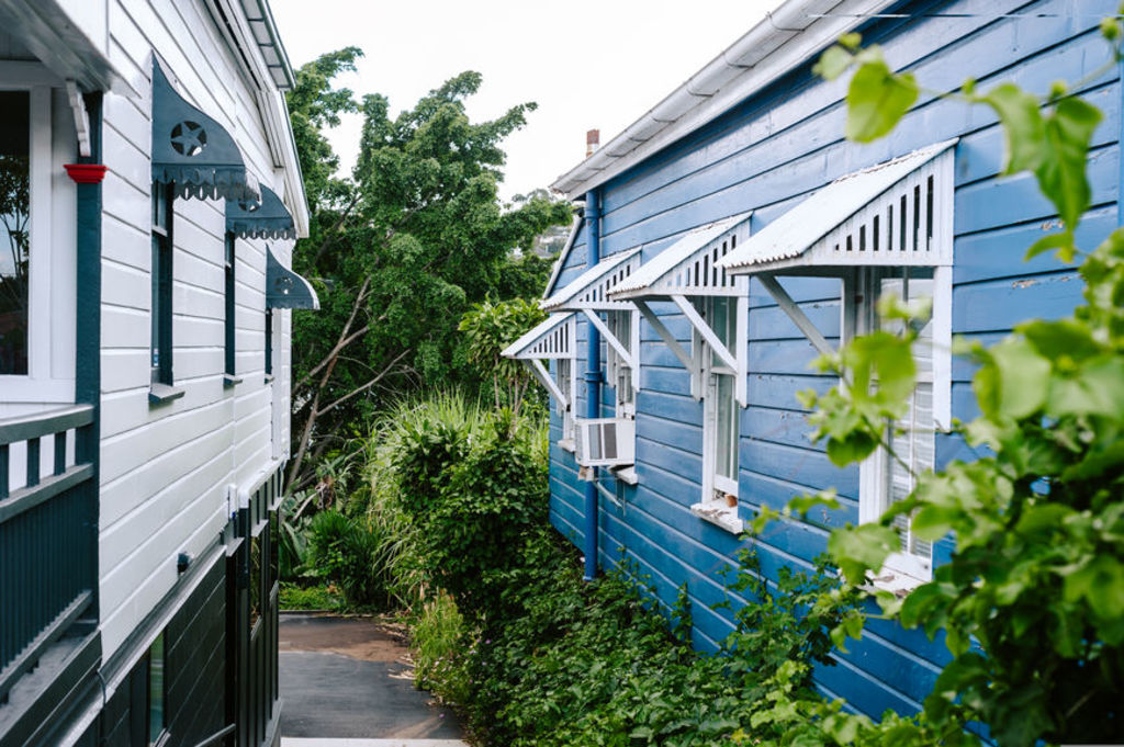 With older homes in particular, greens and blue-greens are proving popular. Photo: Stocksy
