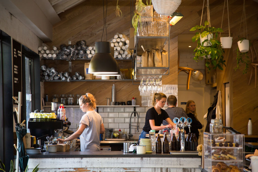 Short Straw cafe is a popular fixture on the suburb's brunch scene. Photo: Eliana Schoulal