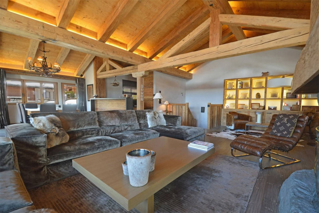 Chalet Shatoosh in Verbier. Photo: Cardis Immobilier Sotheby's International Realty