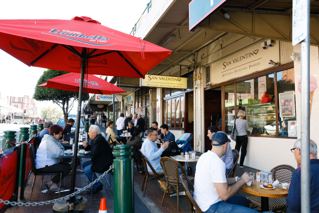From specialty cheeses to deli-style food and Italian cafes, residents are well catered for in Haberfield. Photo: Steven Woodburn