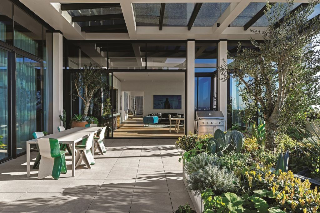 The Spring Street residence offers park views. Photo: Supplied