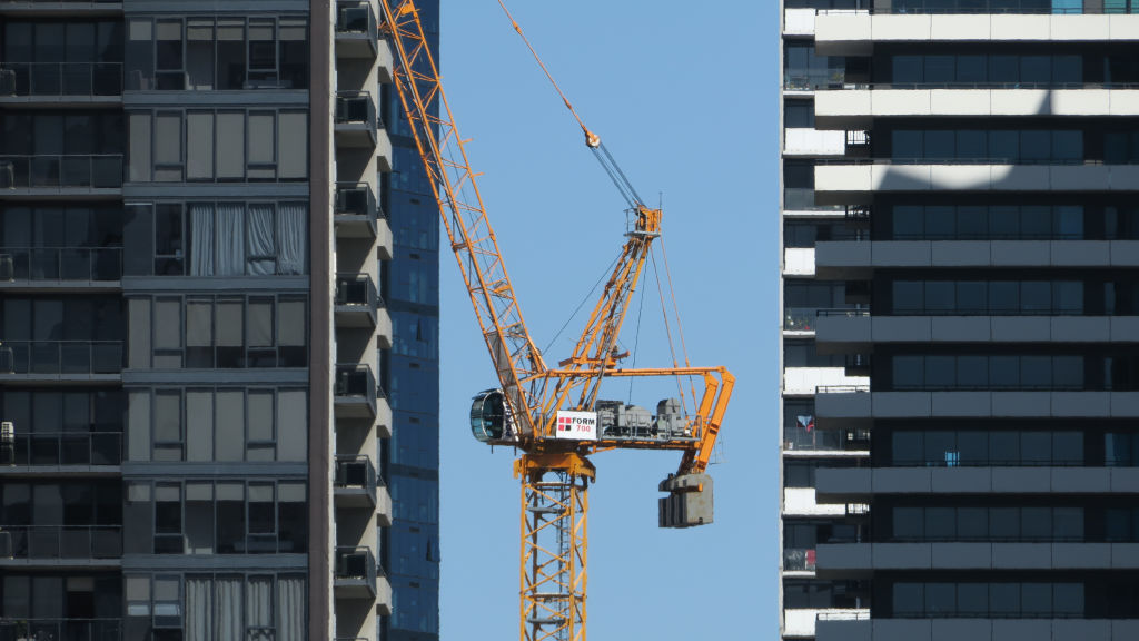 Newly built apartments are getting bigger in Australia. Photo: Leigh Henningham