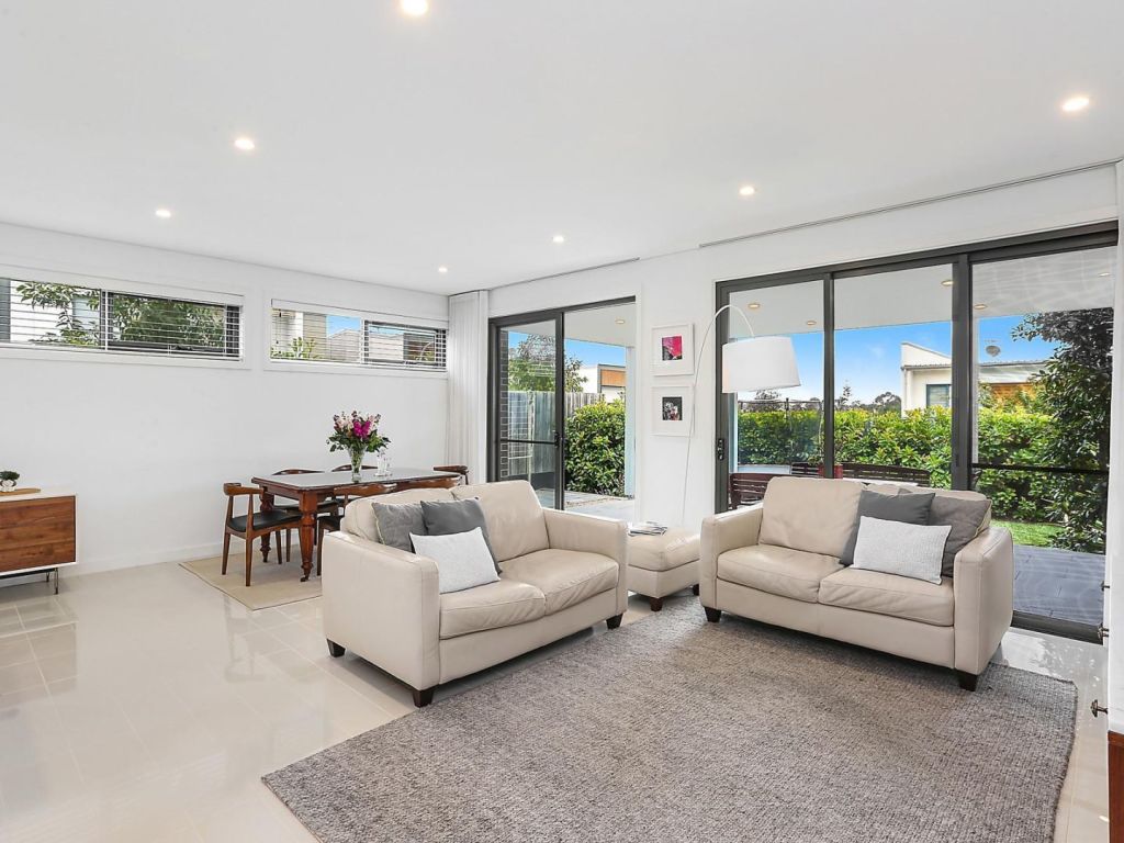 The townhouse at 1 Colebee Street, Ryde, sold for $30,000 above reserve. Photo: Supplied