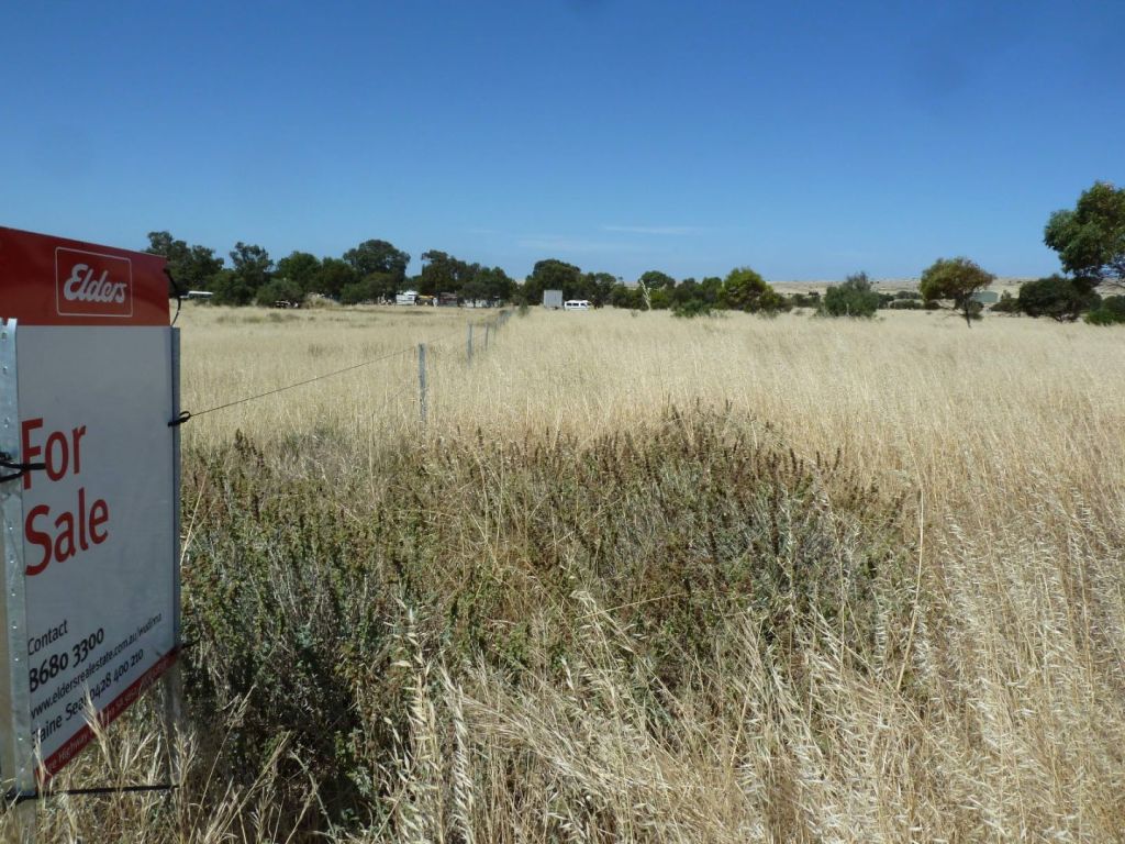 Lot 15 South West Street, Sheringa, is priced at $18,000.