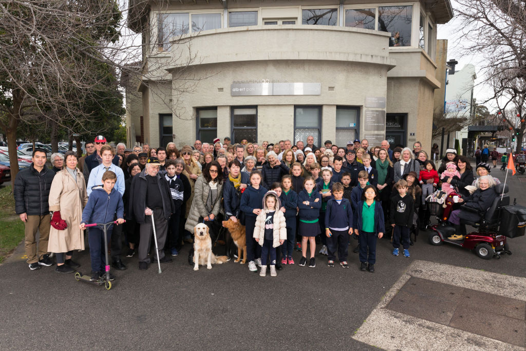 Locals rallied last year to protect the building from redevelopment. Photo: Eliana Schoulal