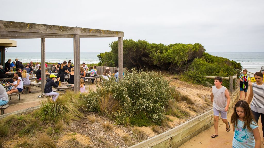 Ocean Grove Beach gets extremely busy during peak season.