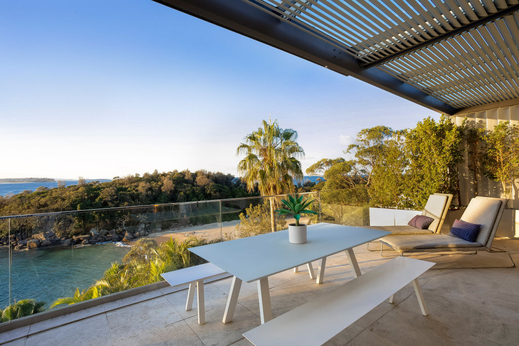 Ray and Julie Balmcomb have sold their residence overlooking Shelley Beach at Fairy Bower. Photo: Supplied