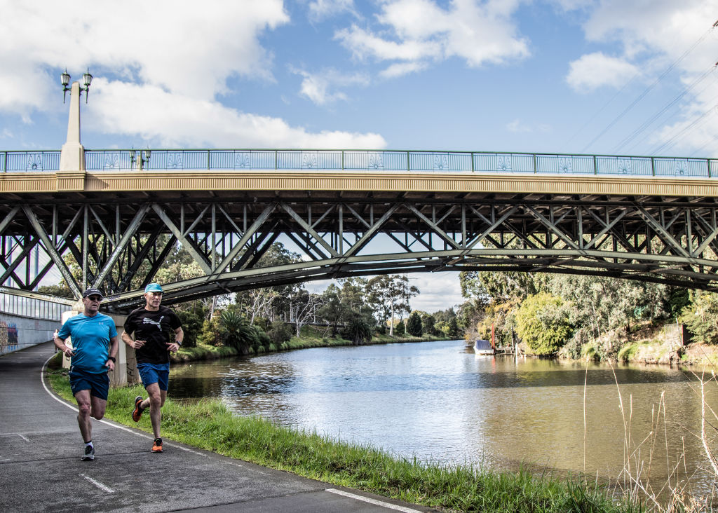 The active type will love a run or bike next to the Yarra. Photo: Leigh Henningham