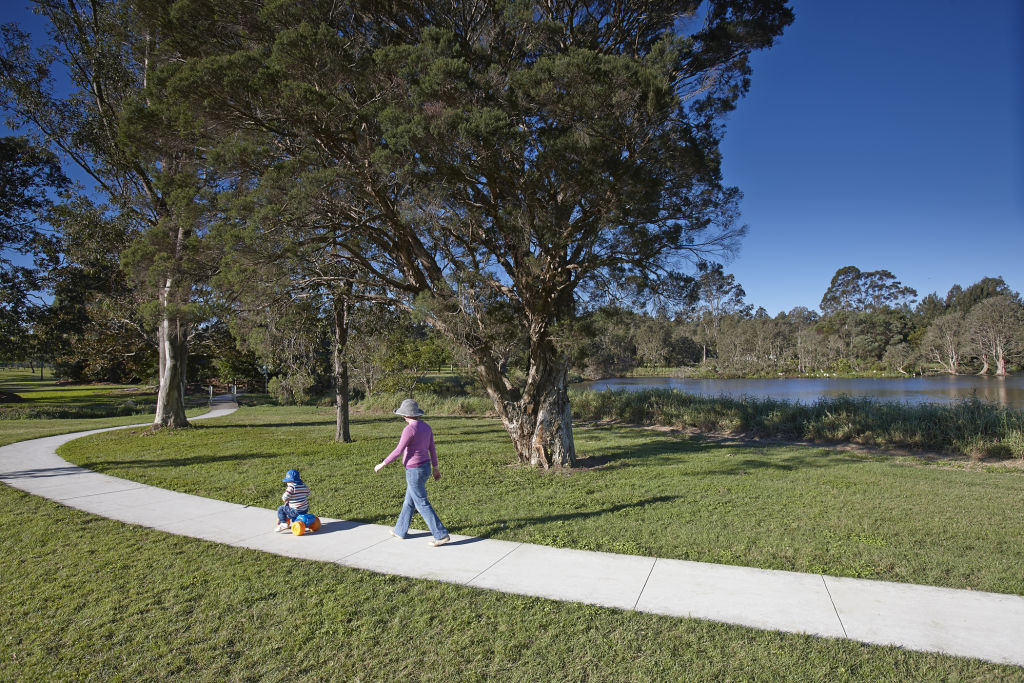 Biambi Yumba Park, one of the suburb's pristine pockets. Photo: Supplied