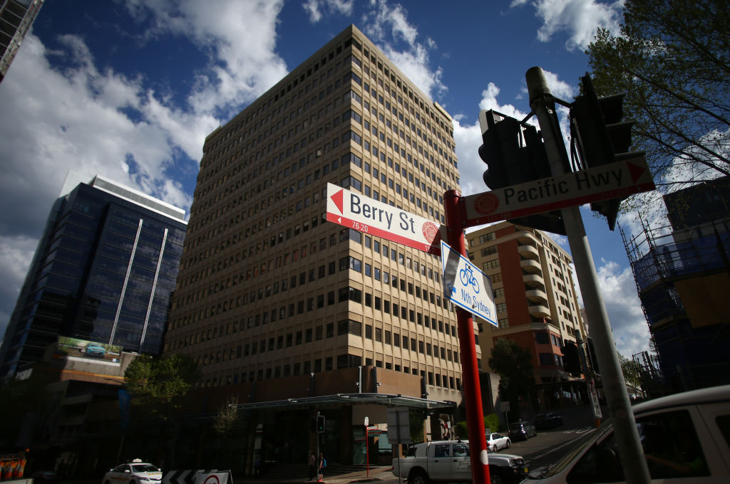 The Berry Street building bought by the university in 2015 for $91.7 million. Photo: Daniel Munoz