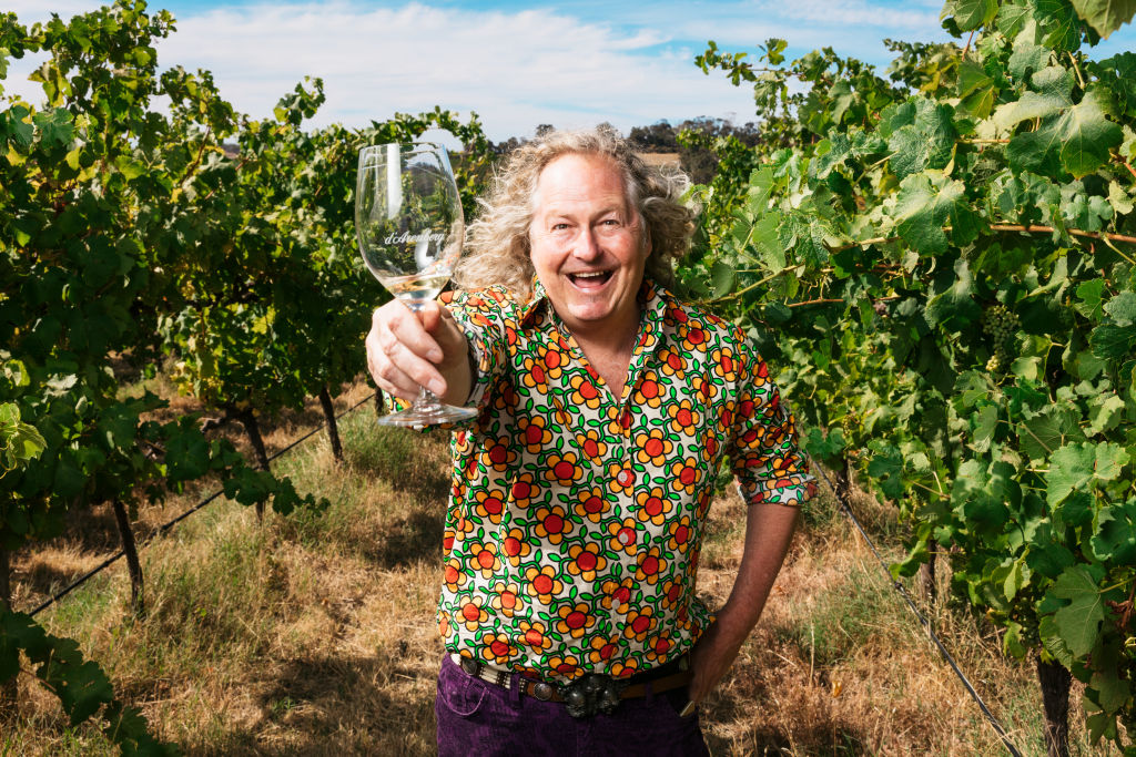 Chester Osborn is a winemaker at d’Arenberg, one of the area's best-loved wineries. Photo: Supplied