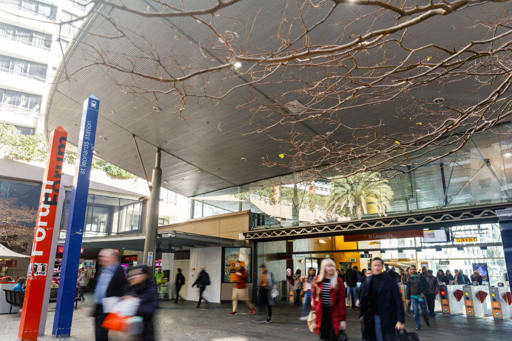 It takes about 20 minutes to travel to Central by train. Photo: Steven Woodburn