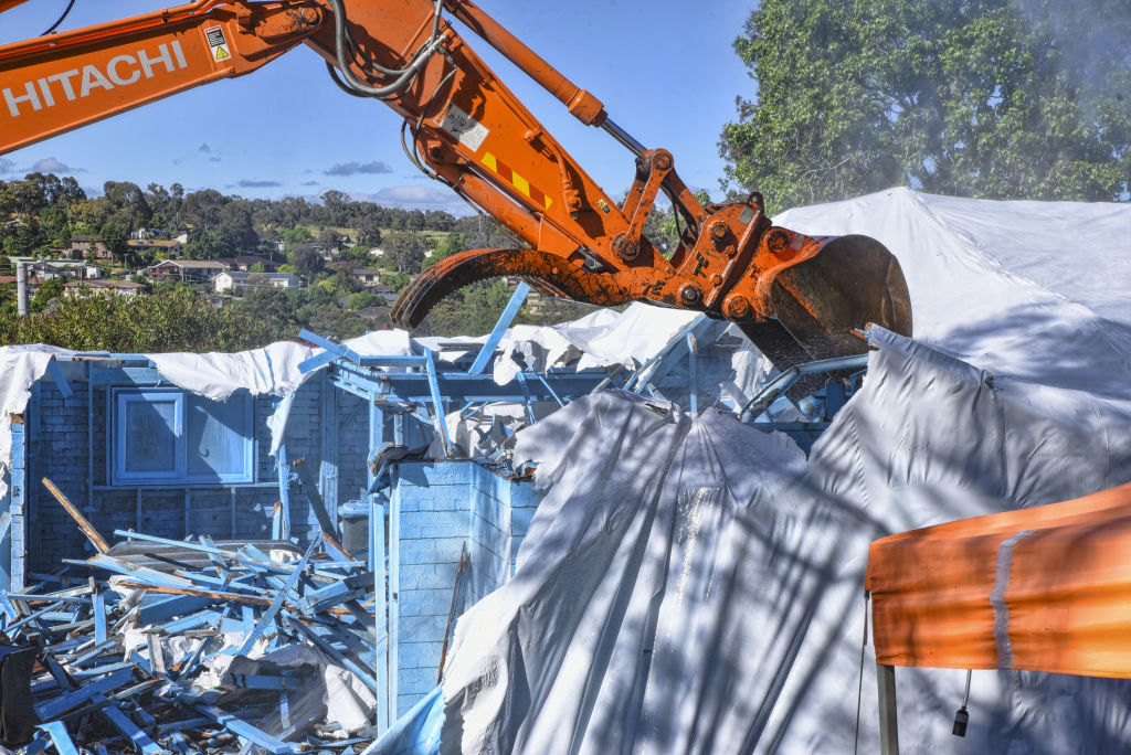 Demolition costs can increase if asbestos is found.