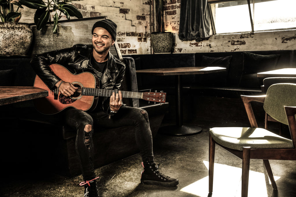 Guy Sebastian plays a tune at Melbourne's Galah Bar in Windsor. Photo: Julian Kingma