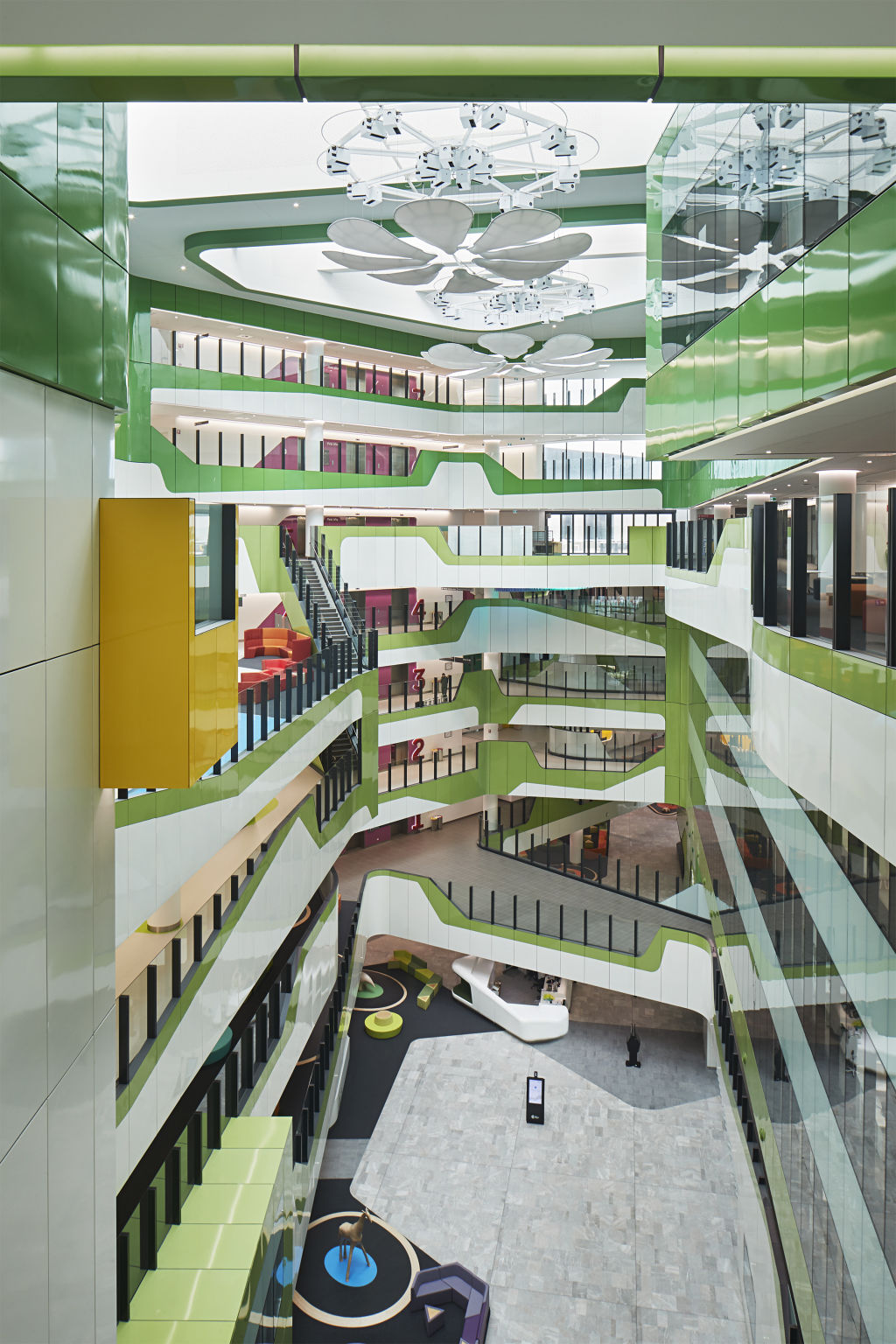 The hospital won plaudits for its design that engaged all users. Photo: Shannon McGrath