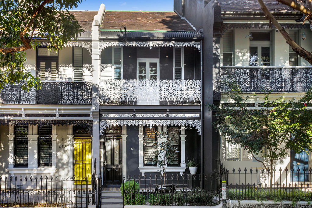 Period homes tend to be concentrated in the inner city. Photo: 471 Liverpool Street, Darlinghurst NSW.