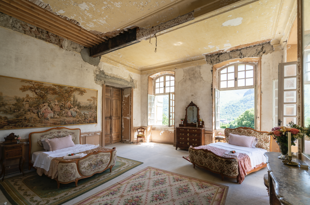 Ms Waters has also written a coffee table book about the restoration. Photo: Chateau de Gudanes